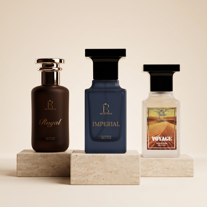 DB Scents Trio Pack - Any 3 Perfumes in Just Rs.6,990/-